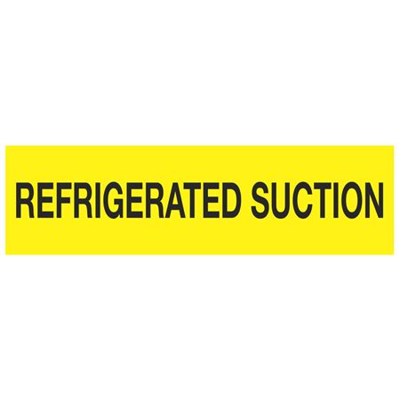ANSI Pipe Markers Refrigerated Suction - PK/10